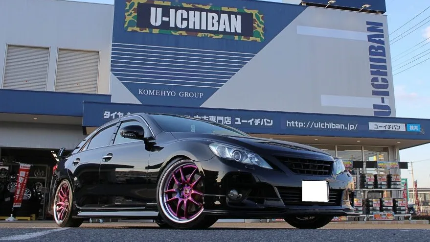 Work EMOTION CR 2p on Toyota Mark X X120, photo 2