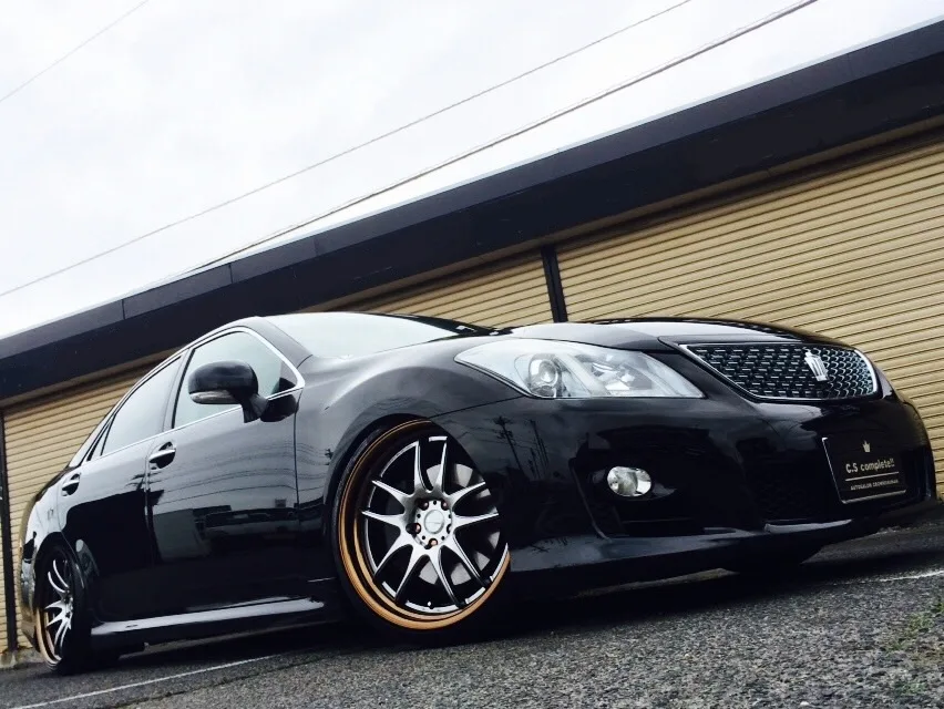 Work EMOTION CR 2p on Toyota Crown S200