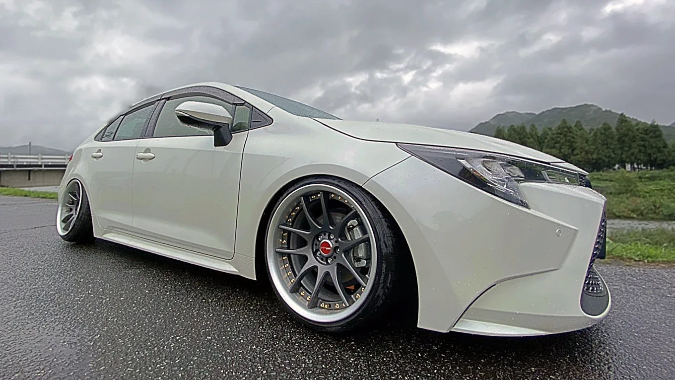 Work EMOTION CR 3p on Toyota Corolla E210, photo 2