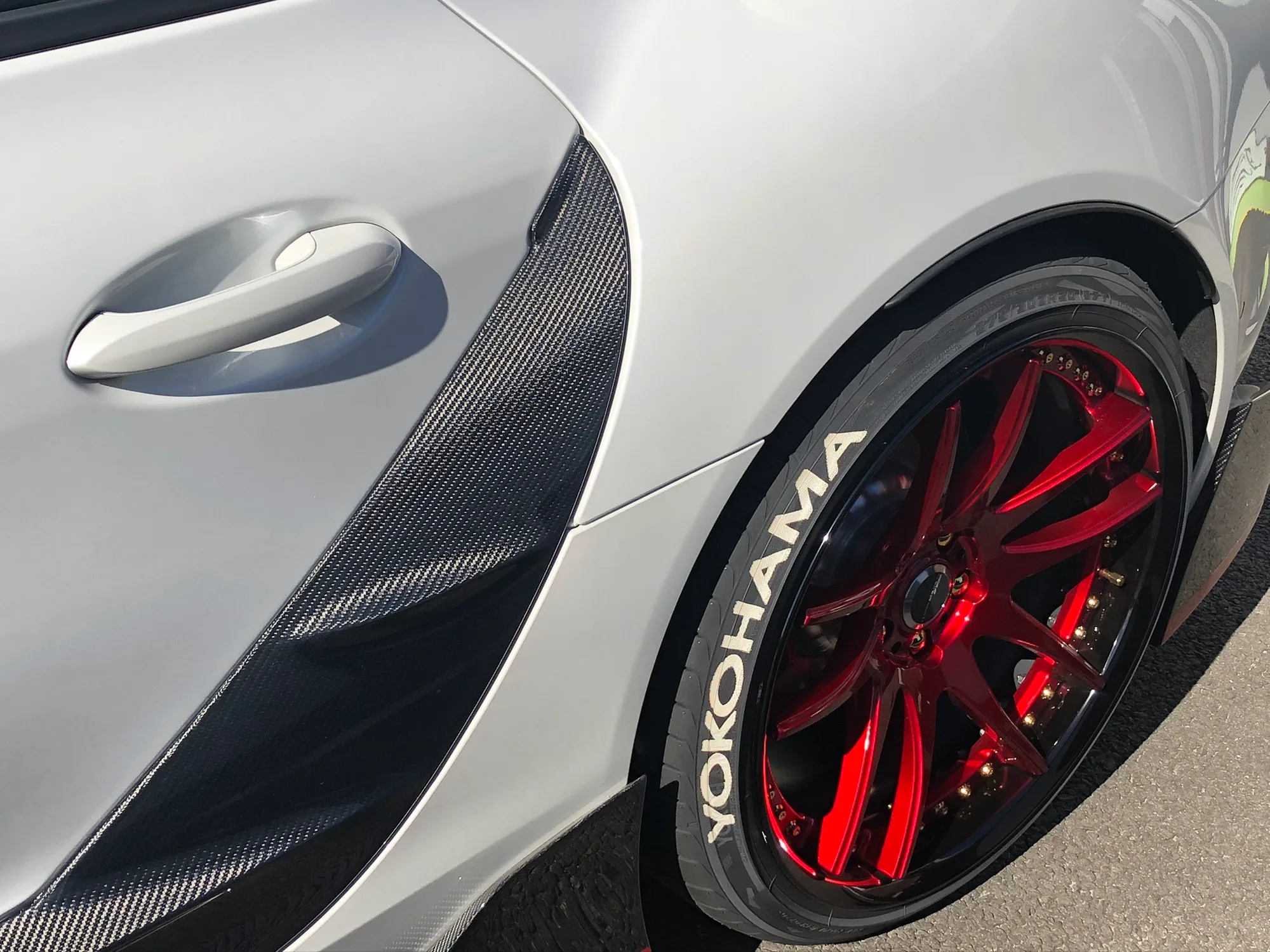 Work EMOTION CR 3p on Toyota Supra A90, photo 4