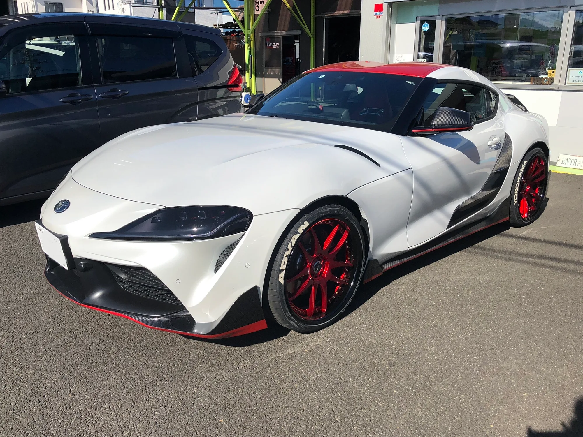 Work EMOTION CR 3p on Toyota Supra A90, photo 3