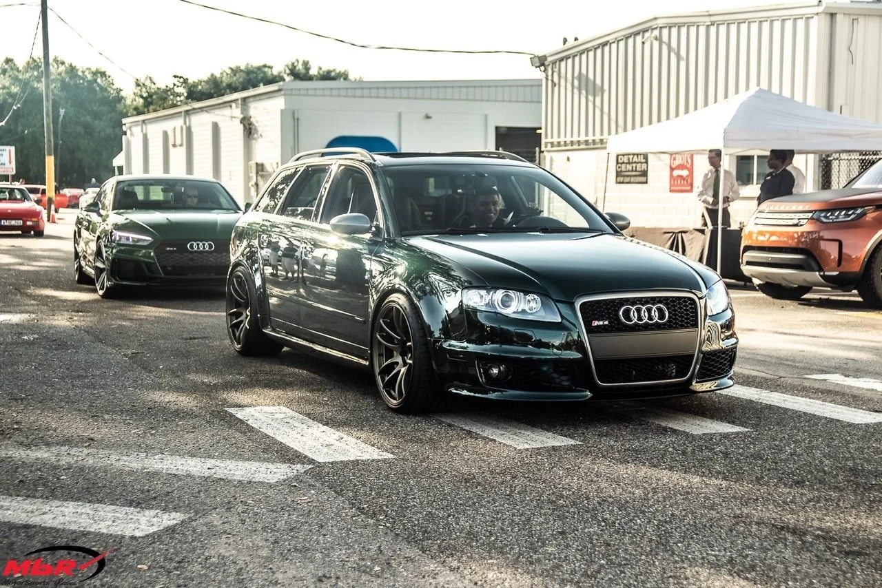 Work Emotion CR Kiwami on Audi RS 4 B8.2, photo 3