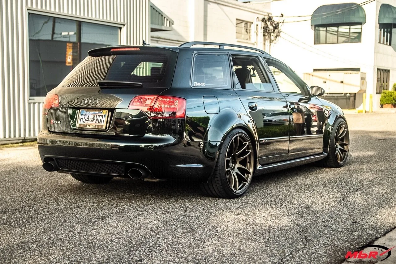 Work Emotion CR Kiwami on Audi RS 4 B8.2, photo 2
