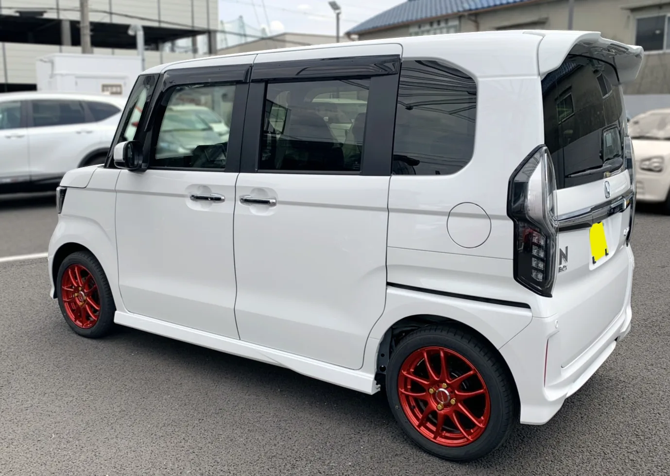 Work EMOTION CR極 on Honda N-Box 2nd gen (JF3/JF4), photo 2