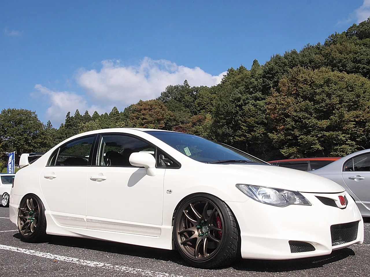 Work EMOTION CR極 on Honda Civic 6th gen (EK).1, photo 2