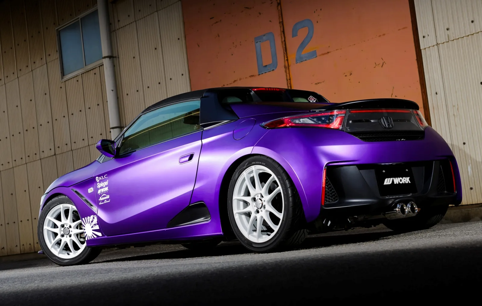 Work EMOTION CR極 on Honda S660 (JW5)