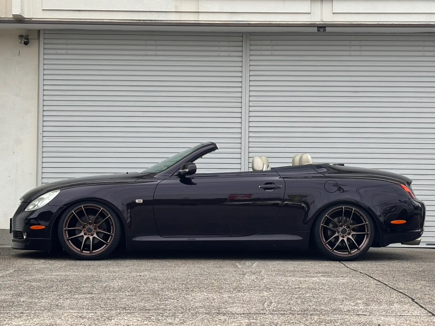 Work EMOTION CR極 on Toyota Soarer Z40