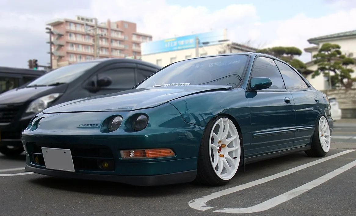 Work EMOTION CR極 on Honda Integra 3rd gen (DB/DC)