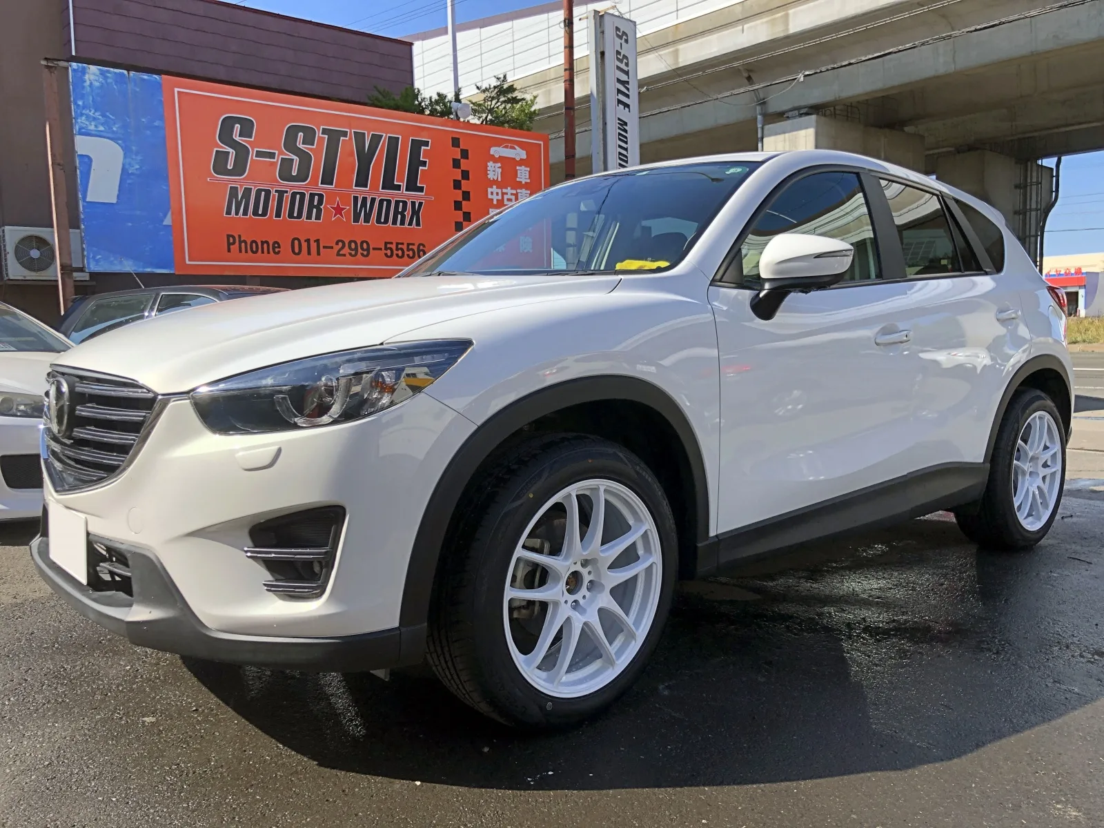 Work EMOTION CR極 on Mazda CX-5 KE