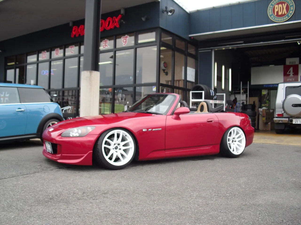 Work EMOTION CR極 on Honda S2000 AP1