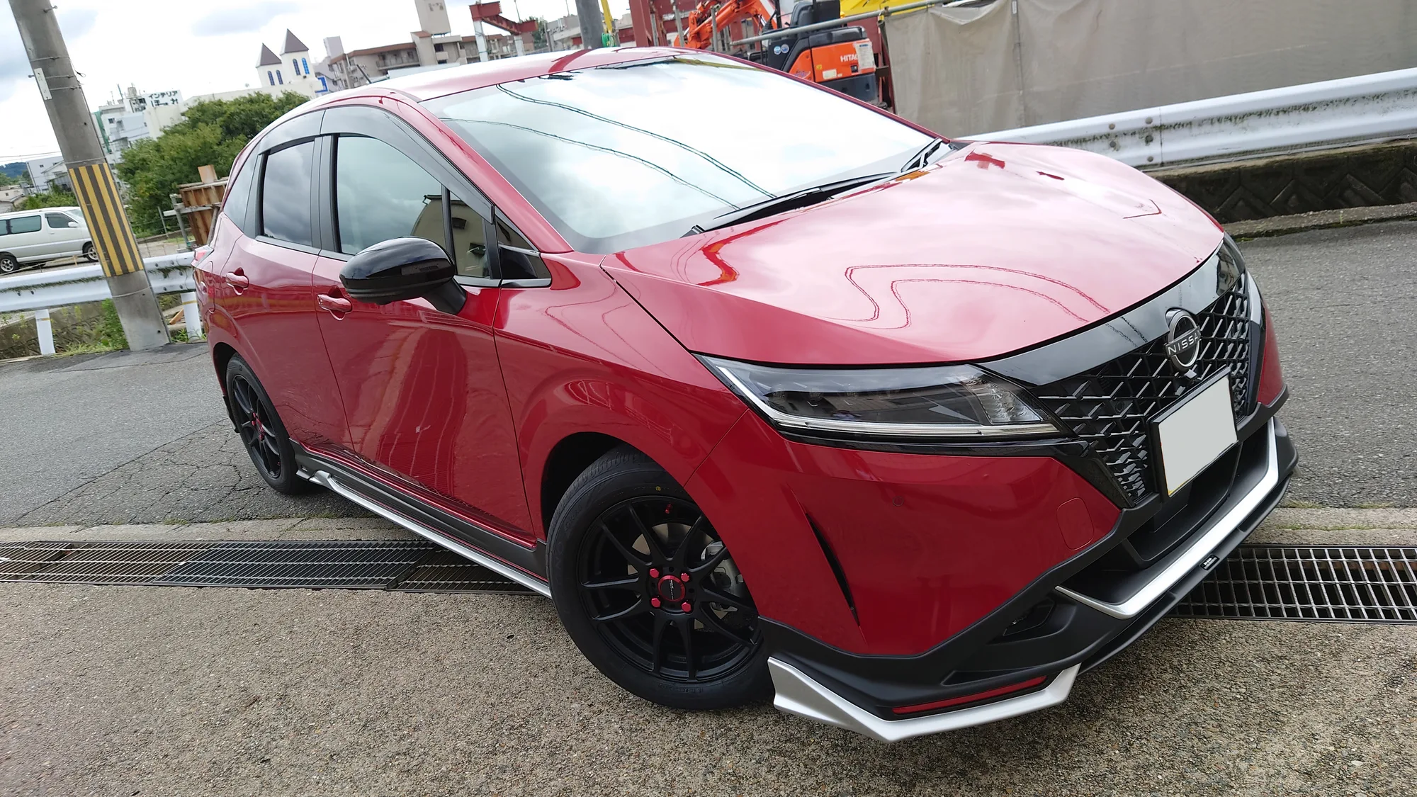 Work EMOTION CR極 on Nissan Note E12, photo 2