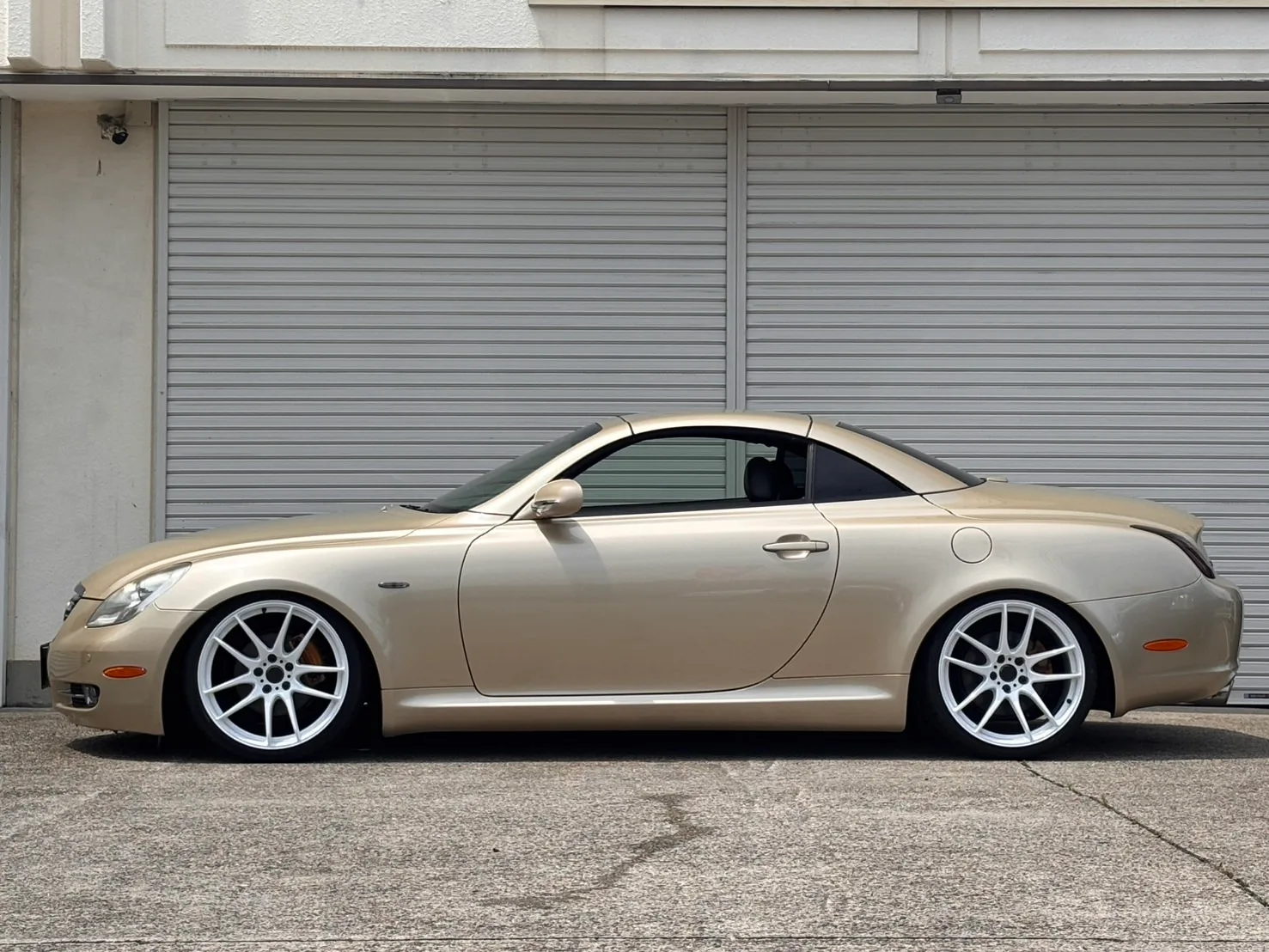 Work EMOTION CR極 on Lexus SC Z40