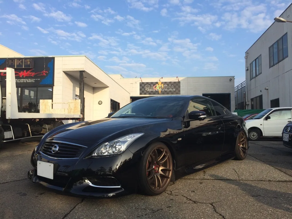 Work EMOTION CR極 on Nissan Skyline V36