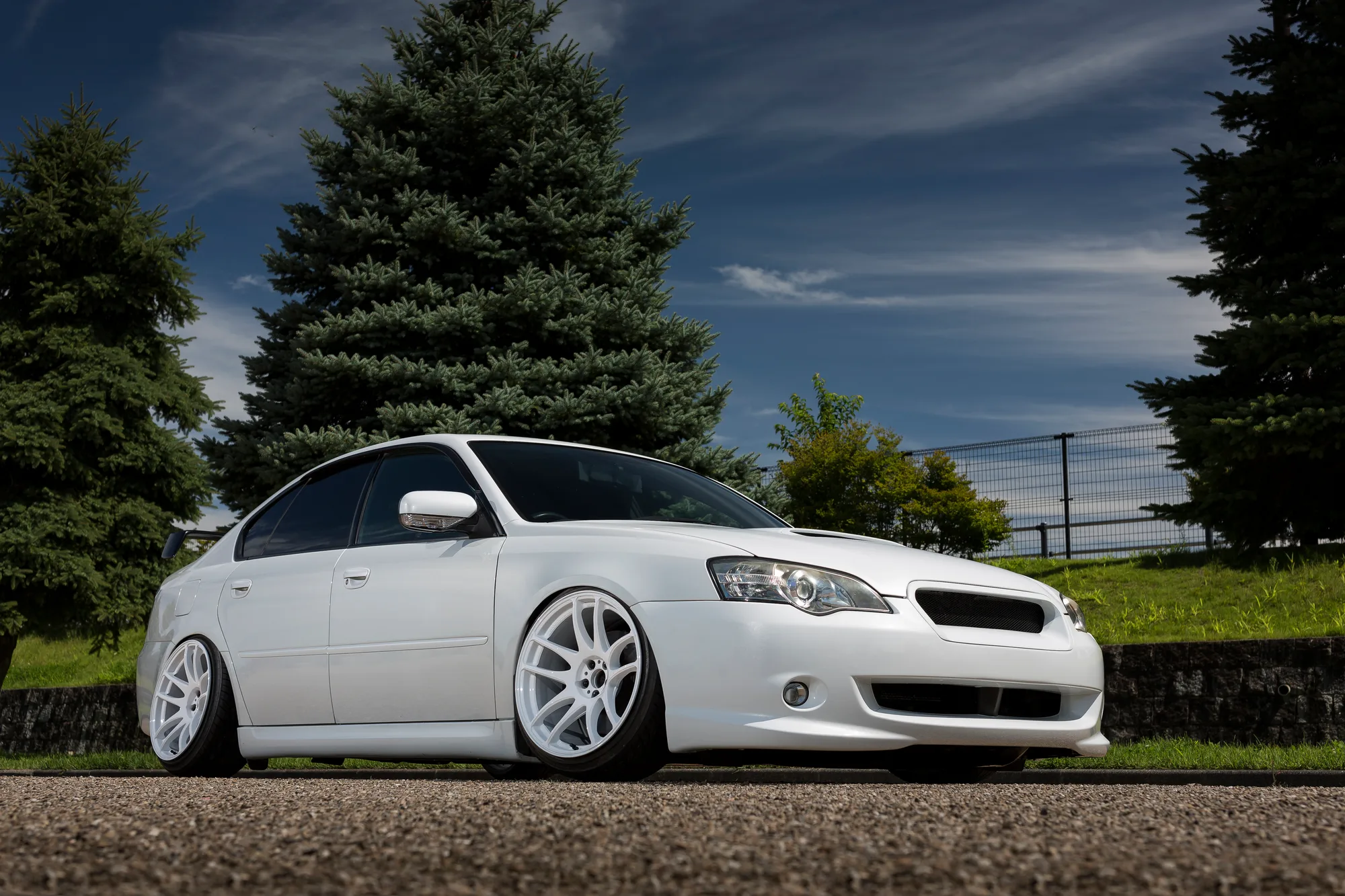 Work EMOTION CR極 on Subaru Legacy BL/BP.1, photo 2