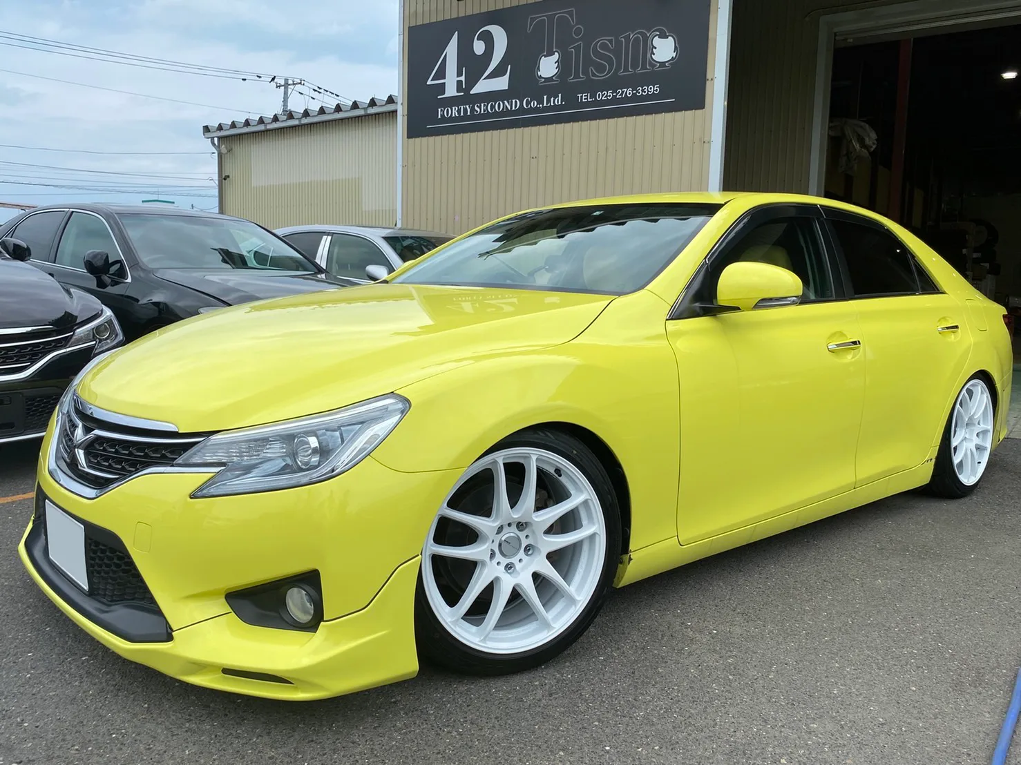 Work EMOTION CR極 on Toyota Mark X X130, photo 2