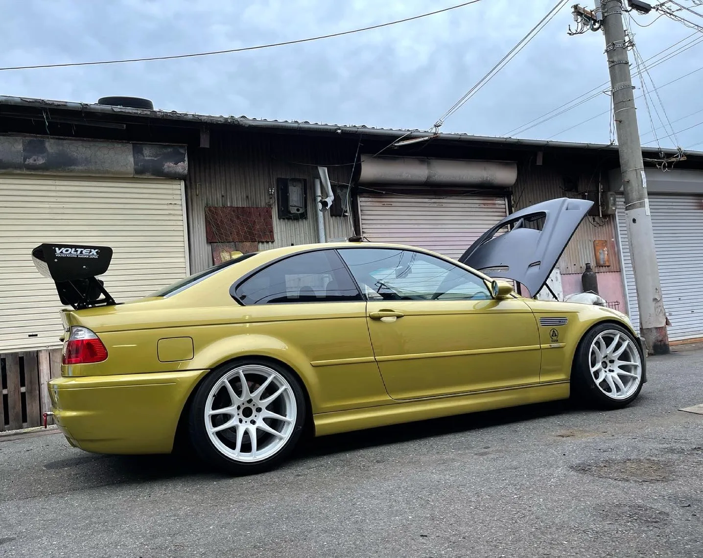 Work EMOTION CR極 on BMW M3 E46, photo 2