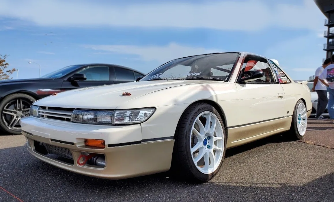 Work EMOTION CR極 on Nissan Silvia S13