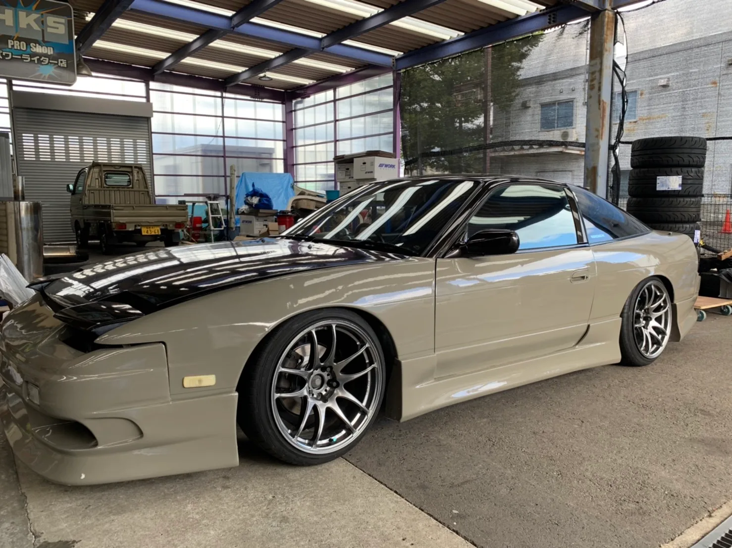 Work EMOTION CR極 on Nissan Silvia S13, photo 5