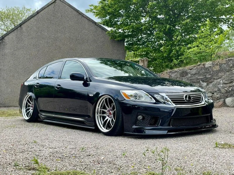 Work Emotion CR2P on Lexus GS L10
