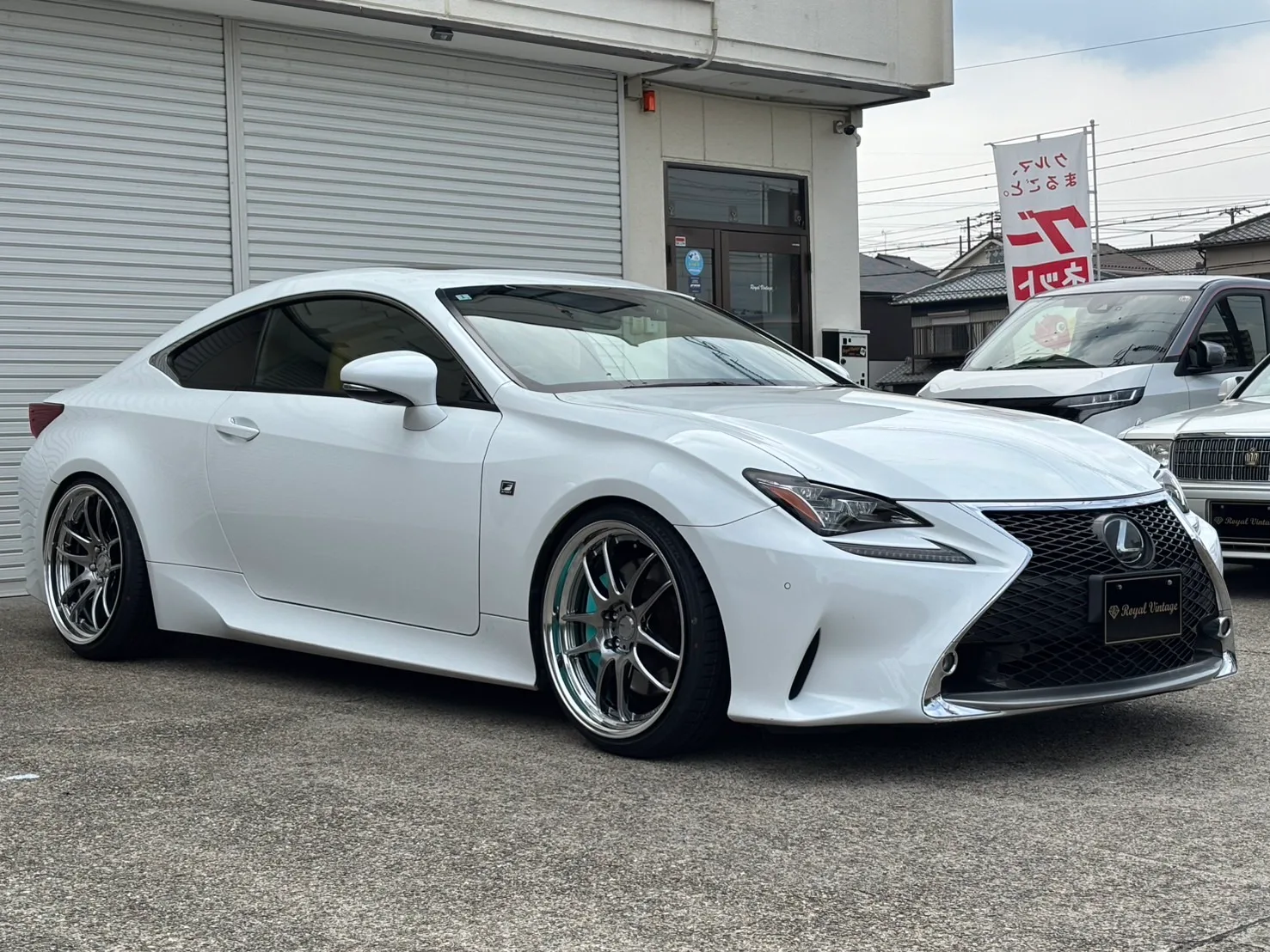 Work Emotion CR2P on Lexus RC XC10
