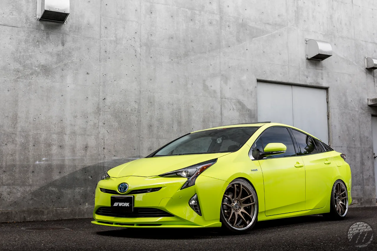 Work Emotion CR2P on Toyota Prius XW50, photo 7