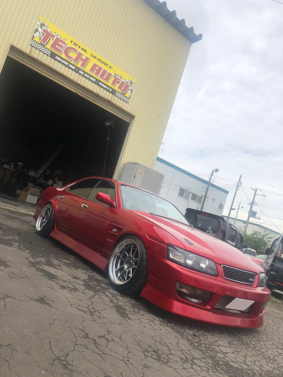 Work Emotion CR2P on Nissan Laurel C34, photo 2