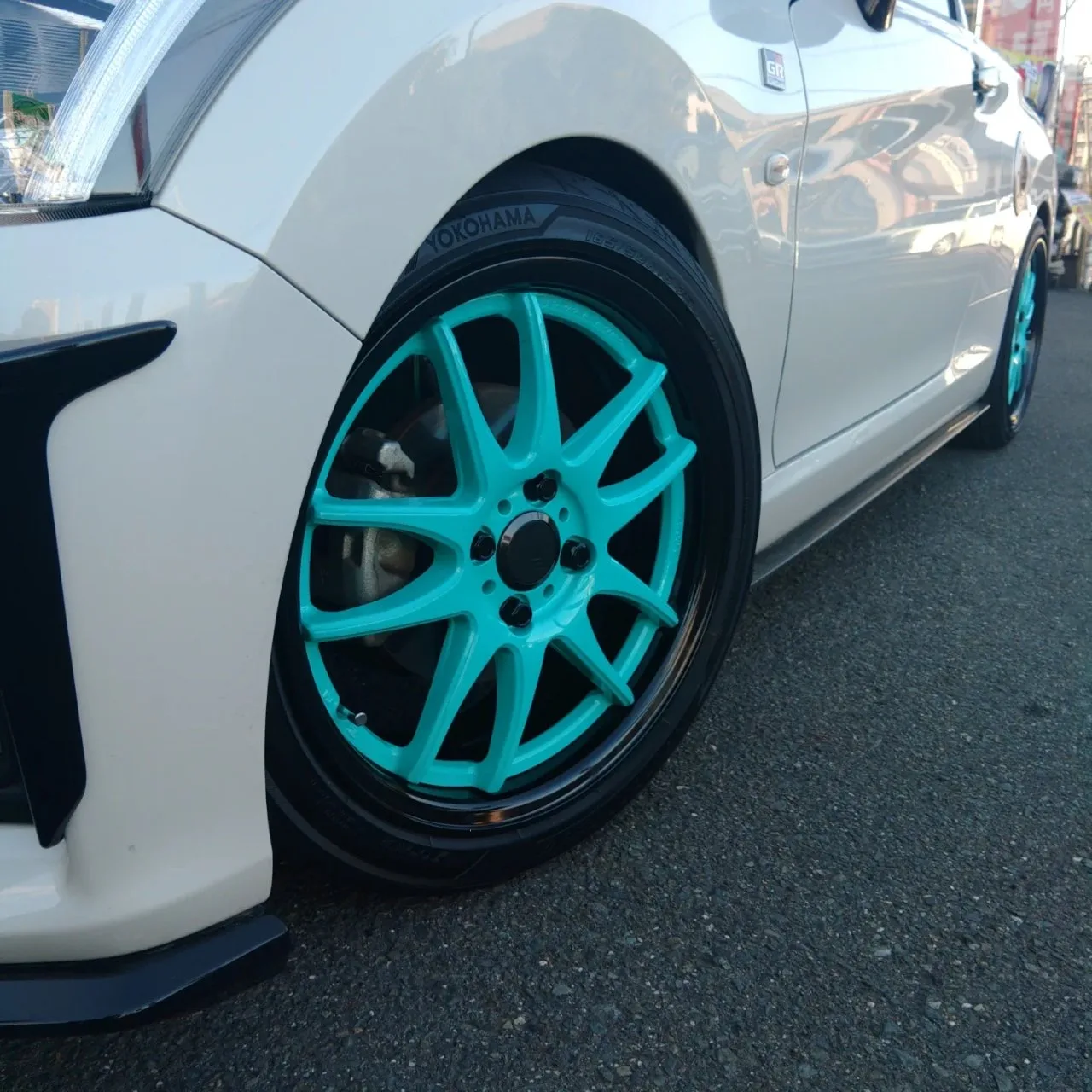 Work Emotion CR2P on Toyota Copen LA400, photo 2