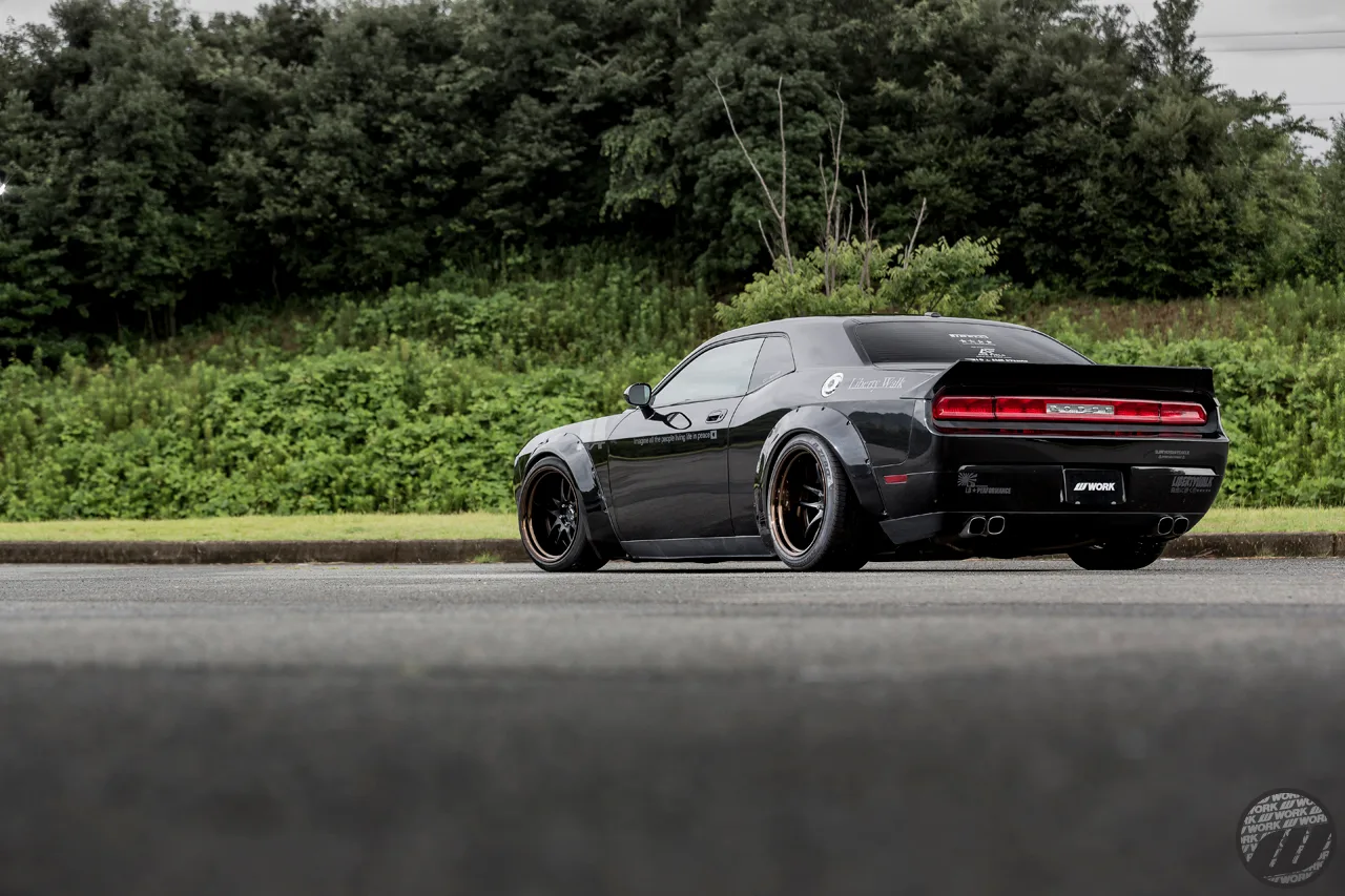 Work Emotion CR2P on Dodge Challenger LC (3rd gen), photo 5