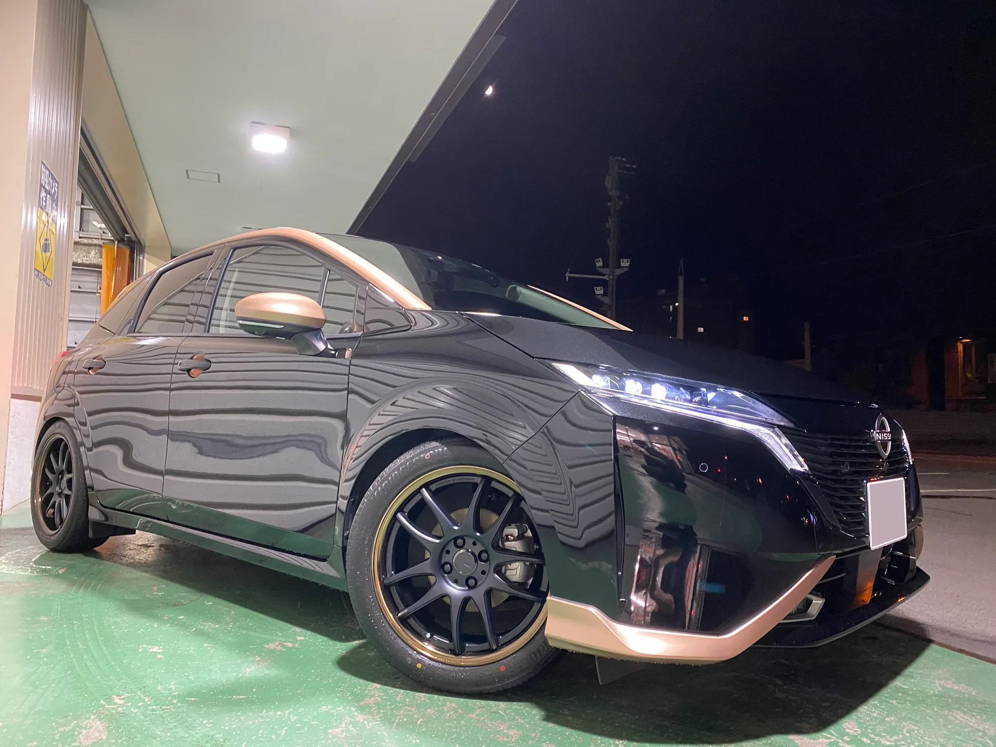 Work Emotion CR2P on Nissan Aura E13