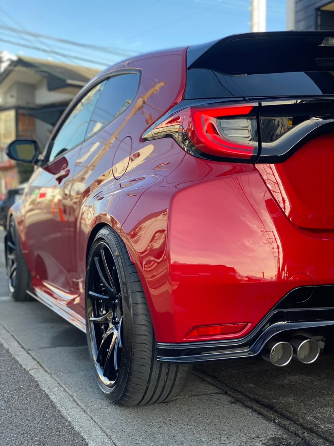 Work Emotion CR3P on Toyota Yaris XP210, photo 2