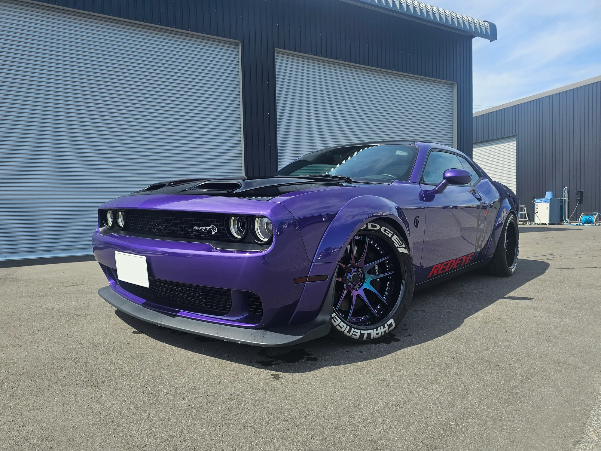 Work Emotion CR3P on Dodge Challenger LC (3rd gen)