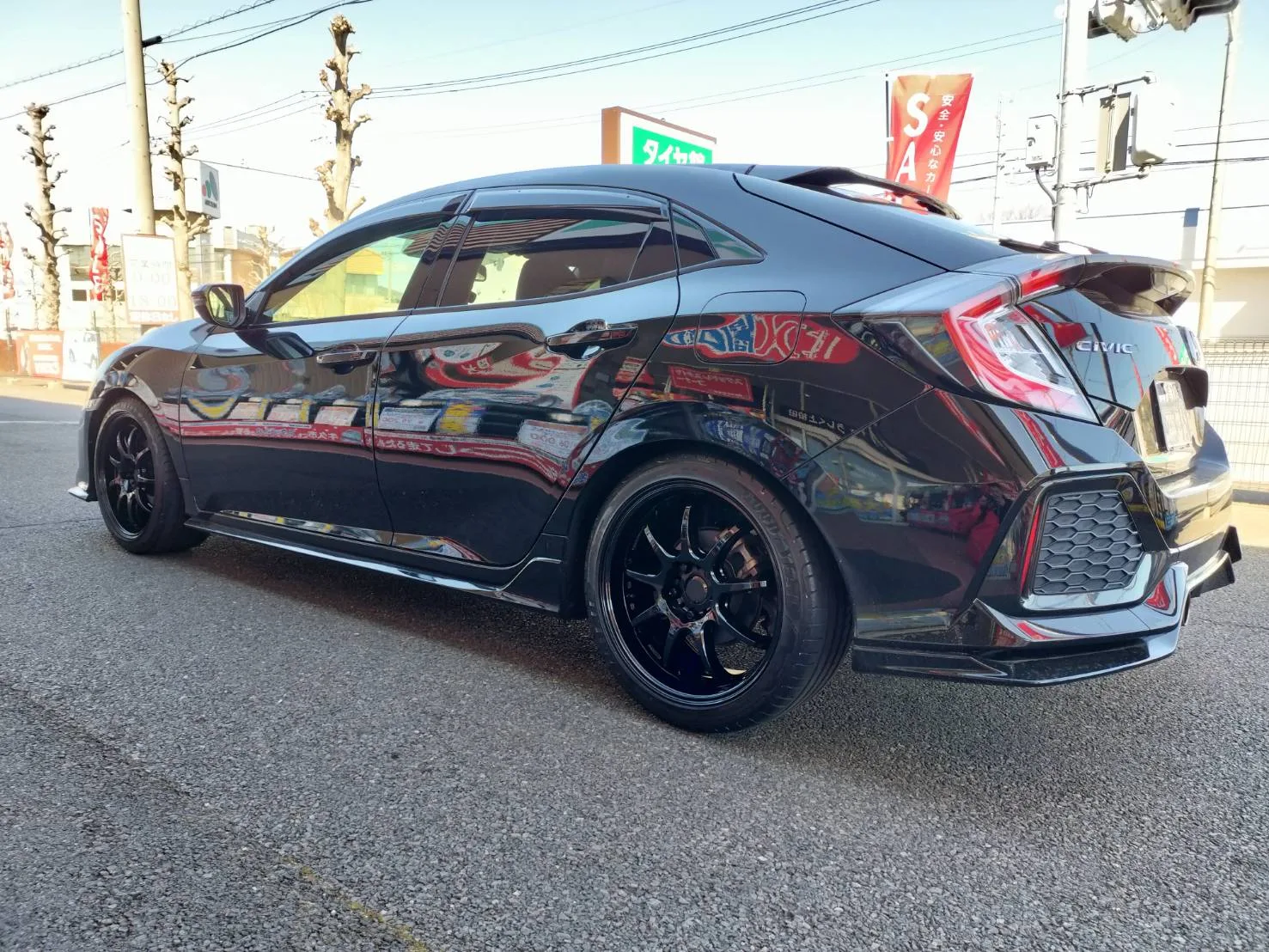 Work Emotion D9R on Honda Civic 10th gen (FC/FK).1, photo 2