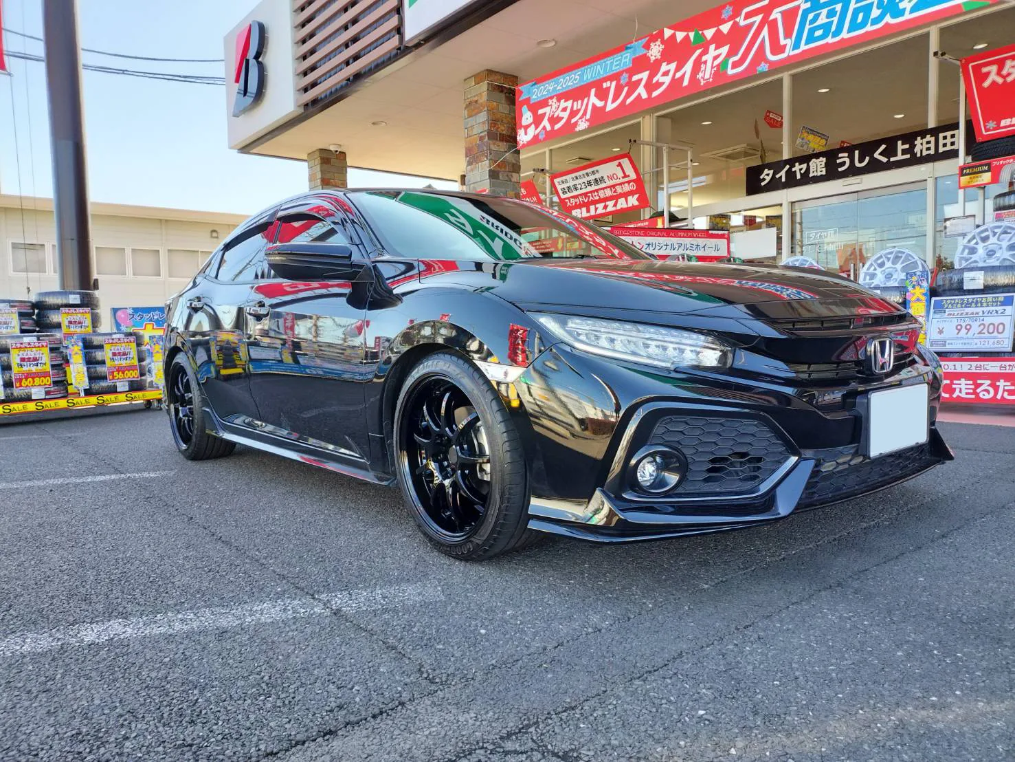 Work Emotion D9R on Honda Civic 10th gen (FC/FK).1