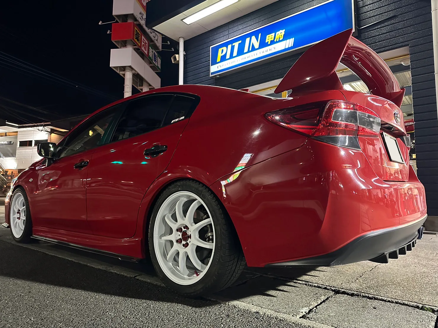 Work Emotion D9R on Subaru WRX VB, photo 2