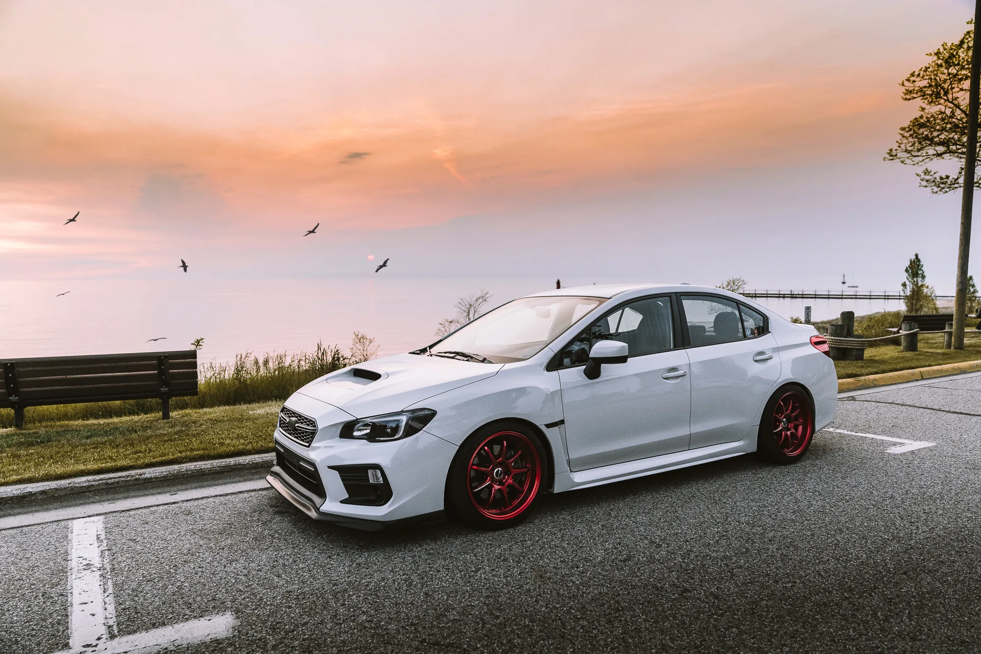 Work Emotion D9R on Subaru WRX VB, photo 4
