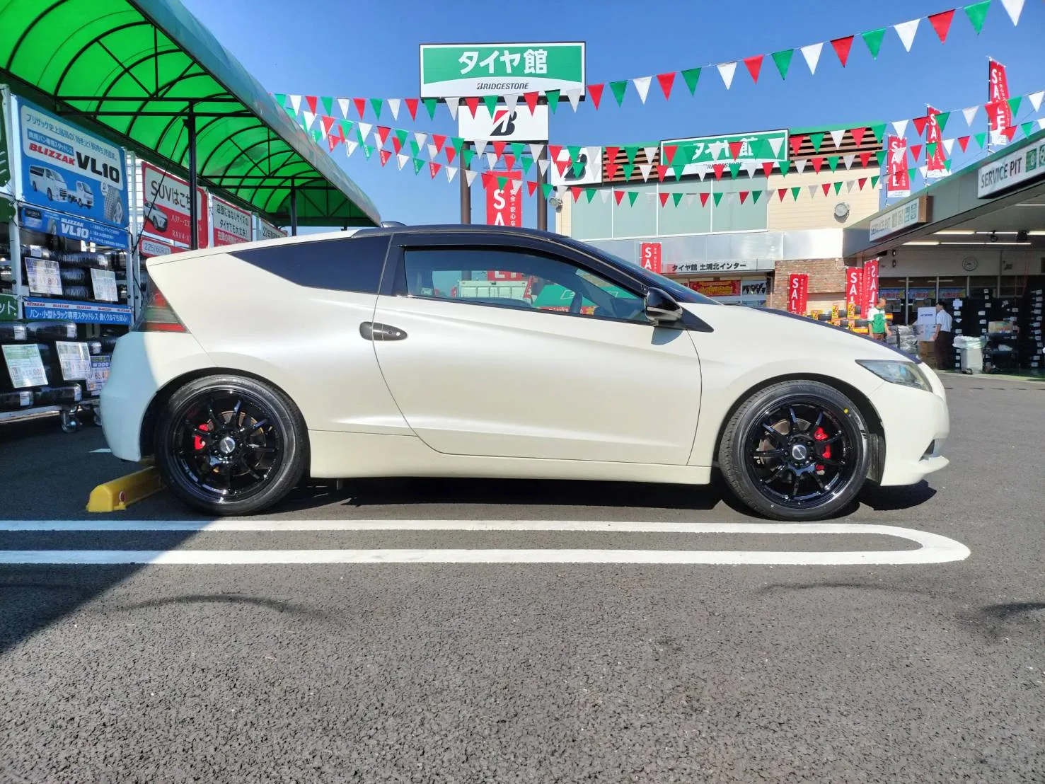 Work Emotion D9R on Honda CR-Z (ZF1/ZF2), photo 2