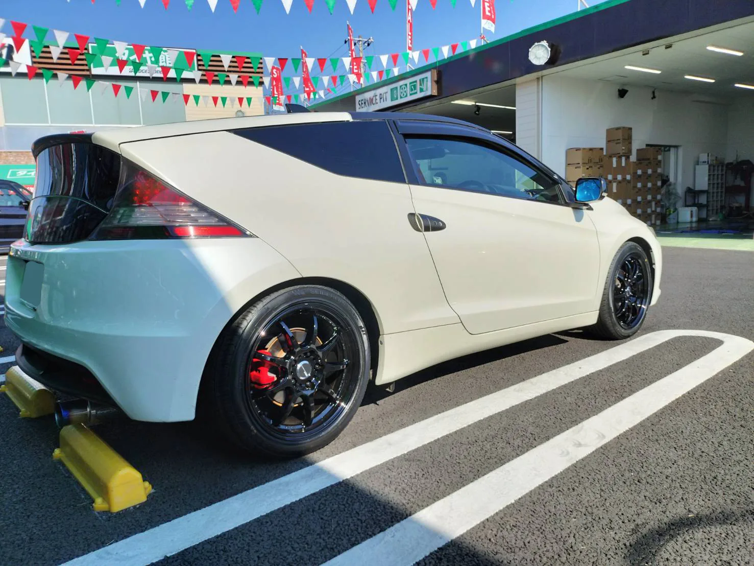 Work Emotion D9R on Honda CR-Z (ZF1/ZF2), photo 3
