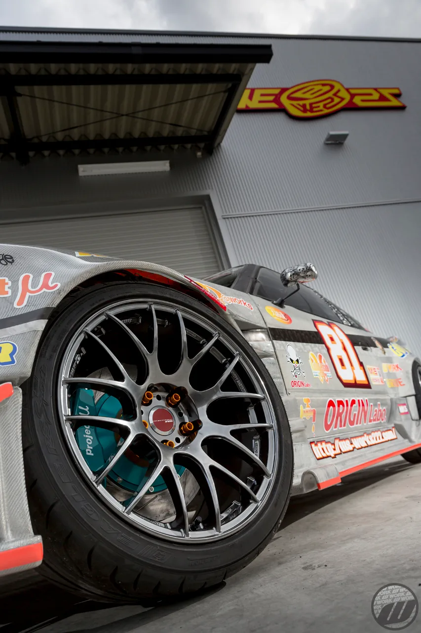 Work Emotion M8R on Nissan 180SX RPS13.1
