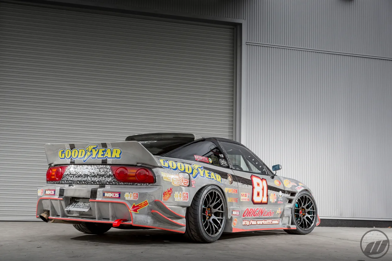 Work Emotion M8R on Nissan 180SX RPS13.1, photo 3