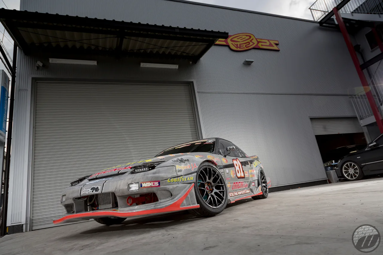 Work Emotion M8R on Nissan 180SX RPS13.1, photo 5