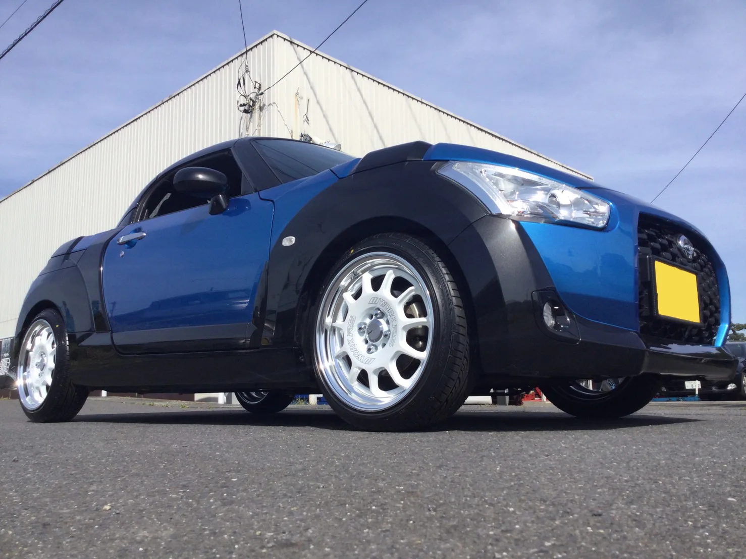 Work Emotion RS11 on Daihatsu Copen LA400K (2014-present), photo 4