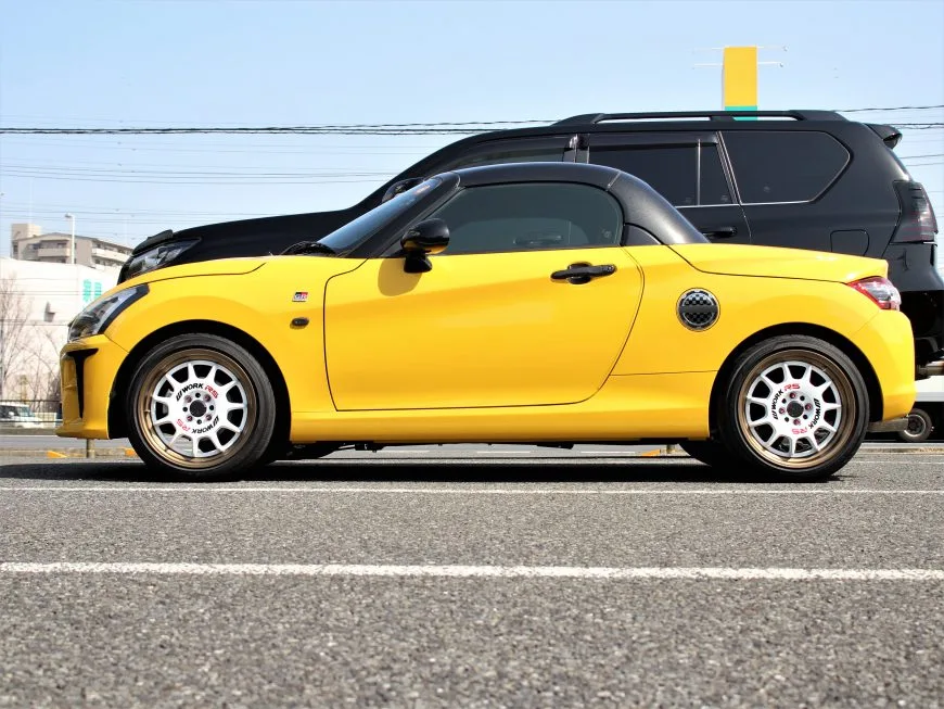 Work Emotion RS11 on Daihatsu Copen LA400K (2014-present), photo 2