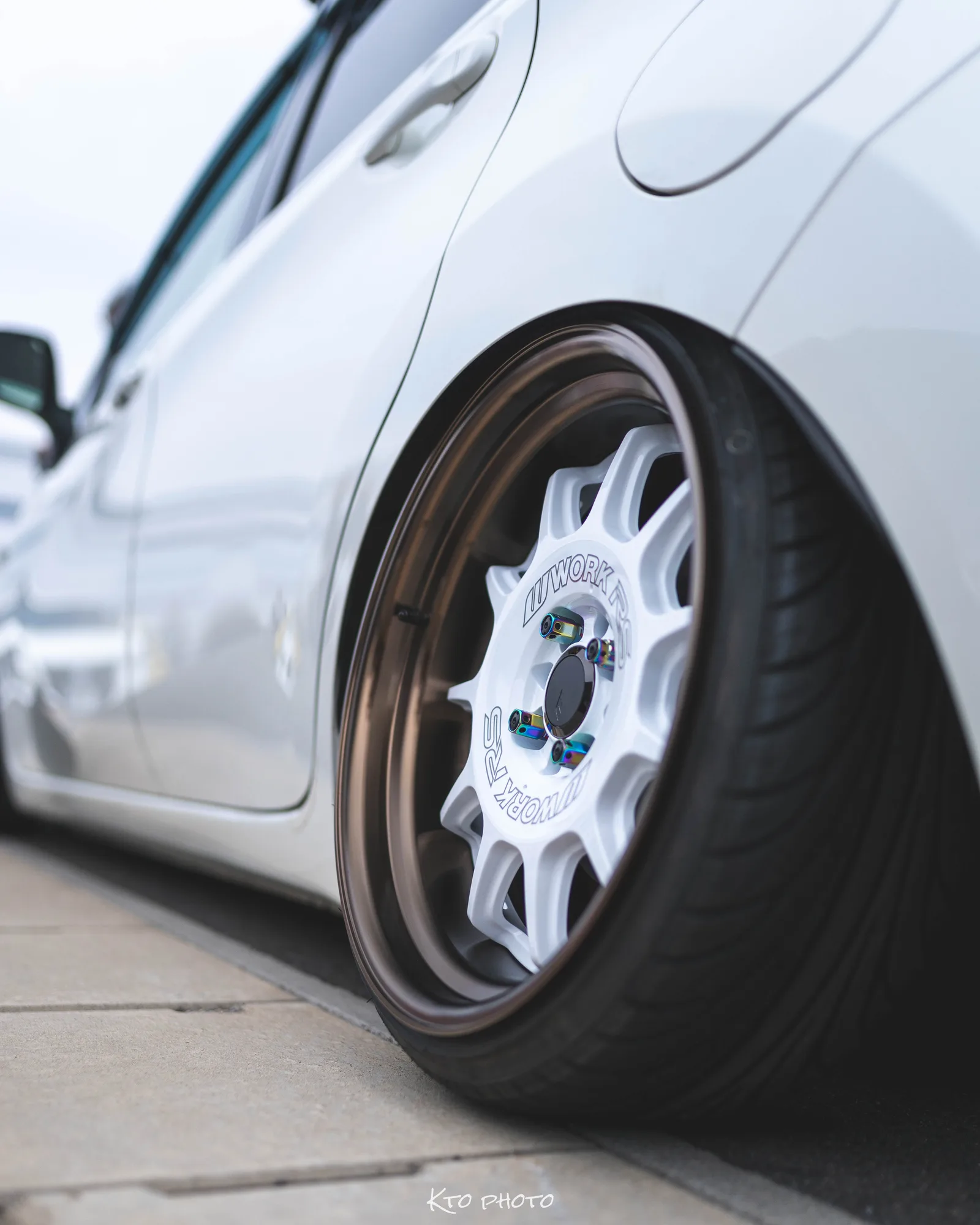 Work Emotion RS11 on Nissan Note E12