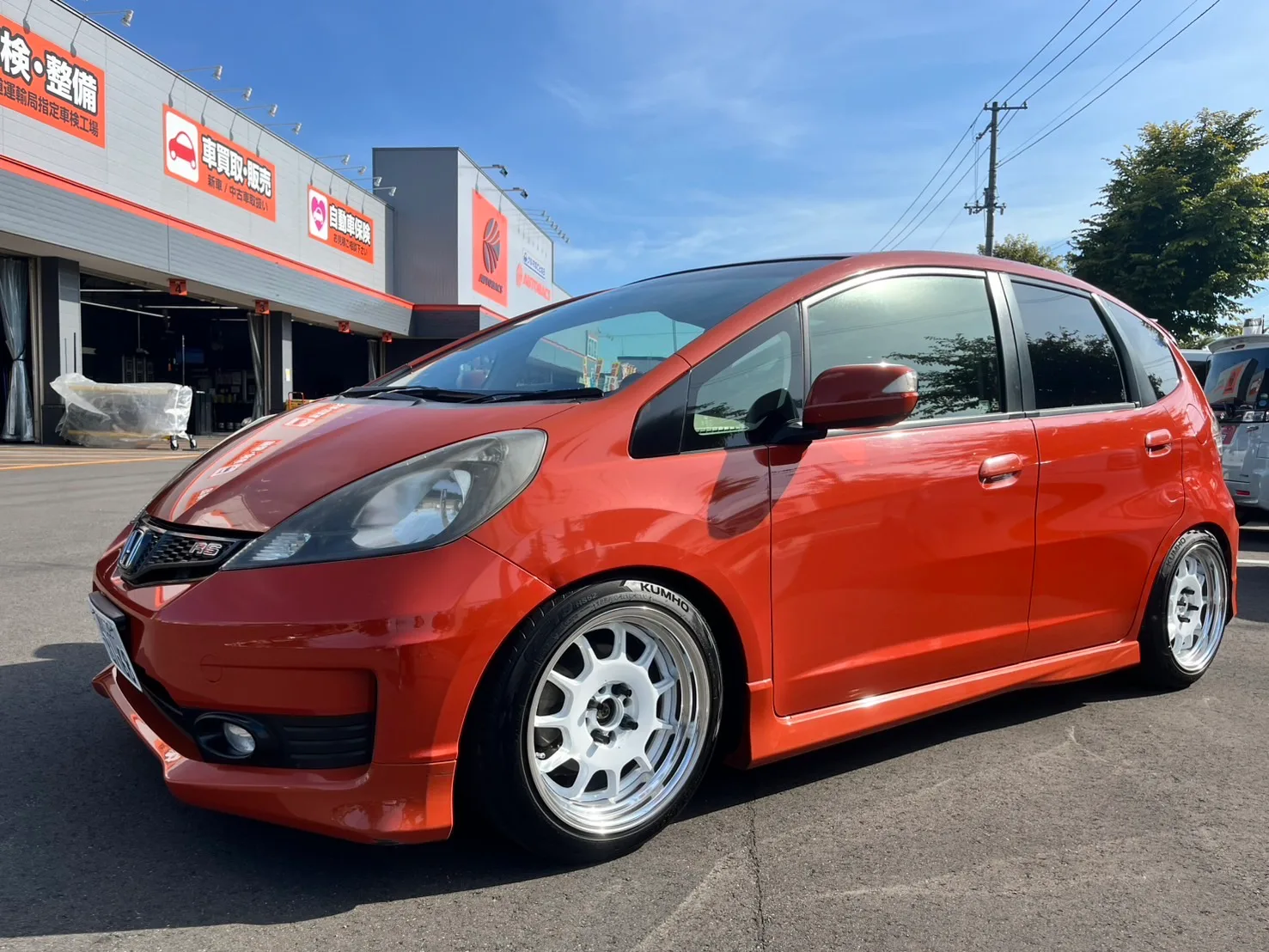 Work Emotion RS11 on Honda Fit 2nd gen (GE), photo 2