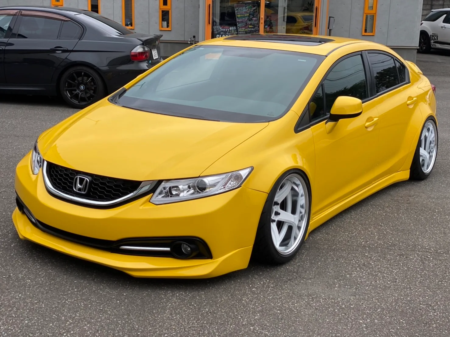 Work Emotion T5R 2P on Honda Civic 9th gen (FB/FG).1