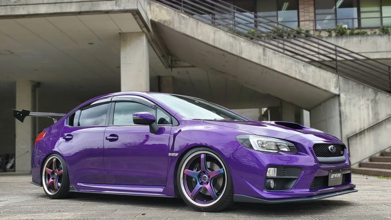 Work Emotion T5R 2P on Subaru WRX VA.1, photo 2