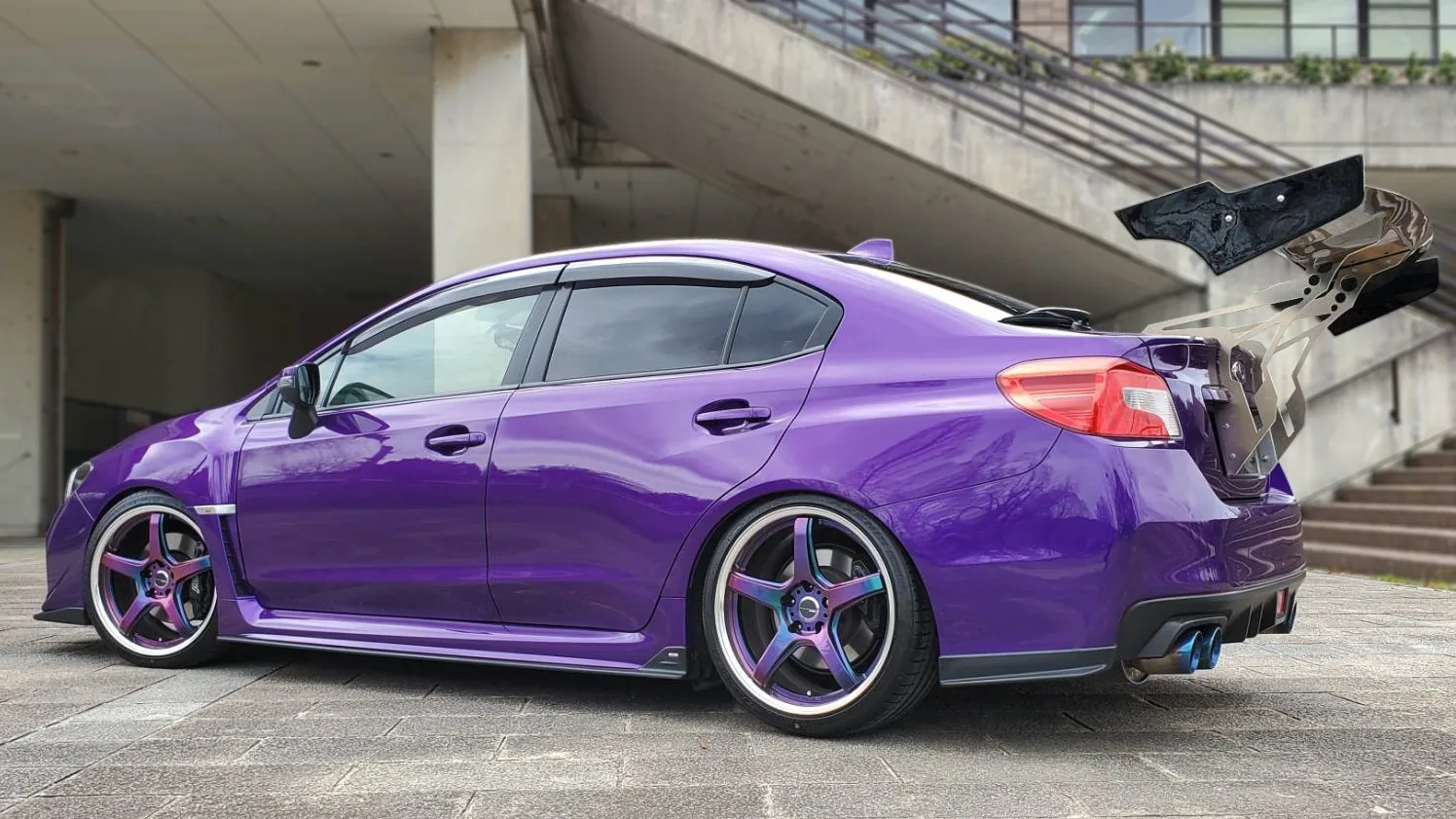 Work Emotion T5R 2P on Subaru WRX VA.1, photo 4