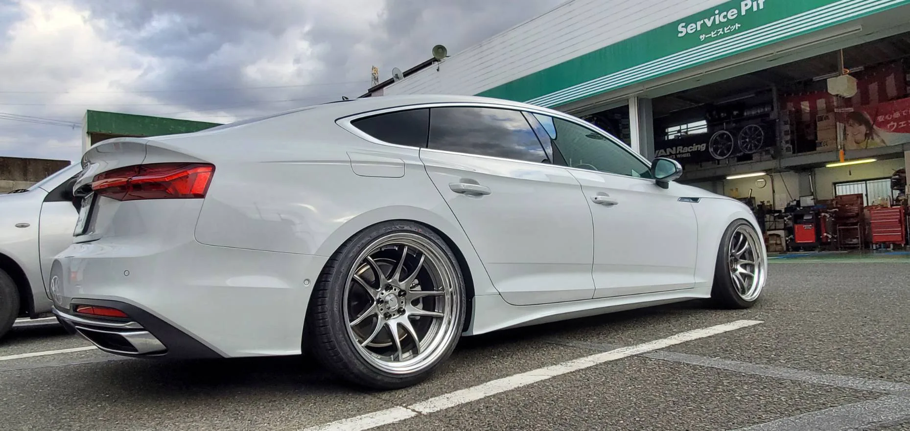 Work Emotion T5R 2P on Audi A5 F5.1