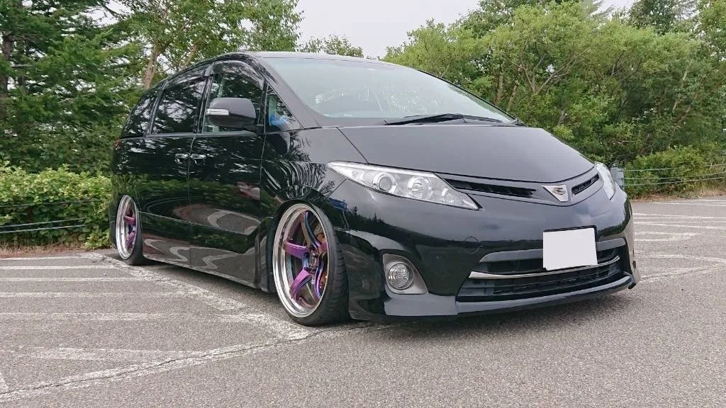 Work Emotion T5R 2P on Toyota Estima XR50, photo 2