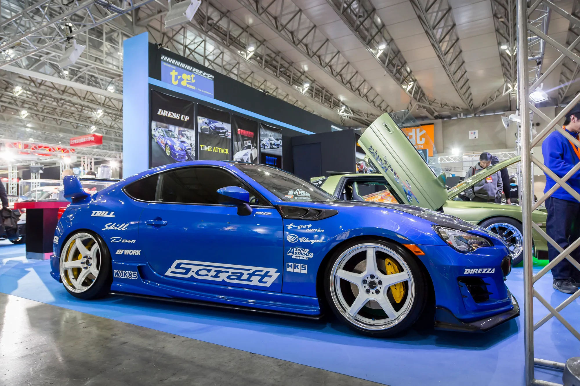 Work Emotion T5R 2P on Subaru BRZ ZC6.1